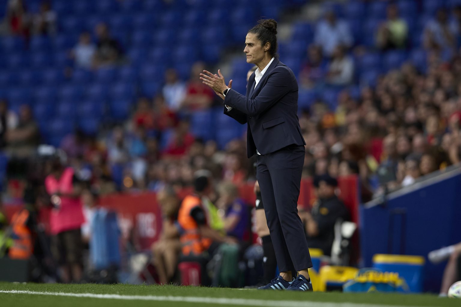 2025-06-03 Partido España v Inglaterra - RCDE Stadium - Barcelona
SOLO USO EDITORIAL, SOLO DISPONIBLE PARA ILUSTRAR LA NOTICIA QUE ACOMPAÑA (CRÉDITO OBLIGATORIO)
FOTO RFEF