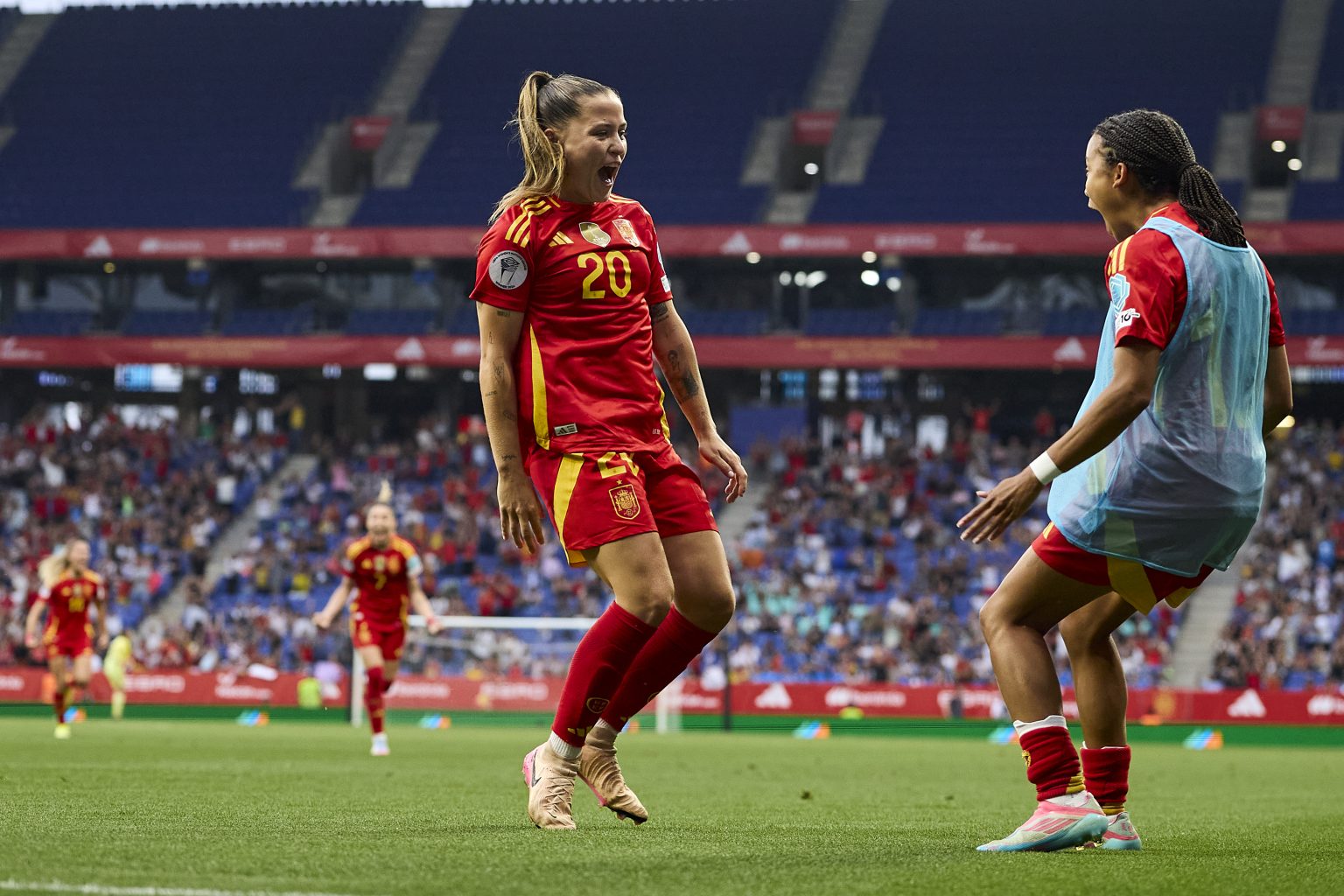 2025-06-03 Partido España v Inglaterra - RCDE Stadium - Barcelona
SOLO USO EDITORIAL, SOLO DISPONIBLE PARA ILUSTRAR LA NOTICIA QUE ACOMPAÑA (CRÉDITO OBLIGATORIO)
FOTO RFEF