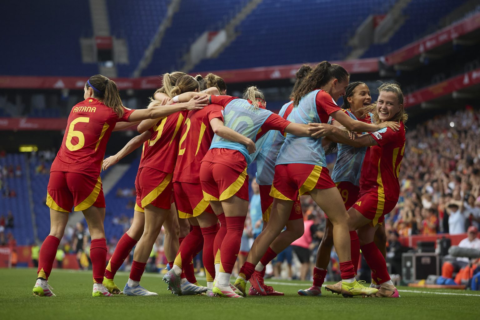 2025-06-03 Partido España v Inglaterra - RCDE Stadium - Barcelona
SOLO USO EDITORIAL, SOLO DISPONIBLE PARA ILUSTRAR LA NOTICIA QUE ACOMPAÑA (CRÉDITO OBLIGATORIO)
FOTO RFEF