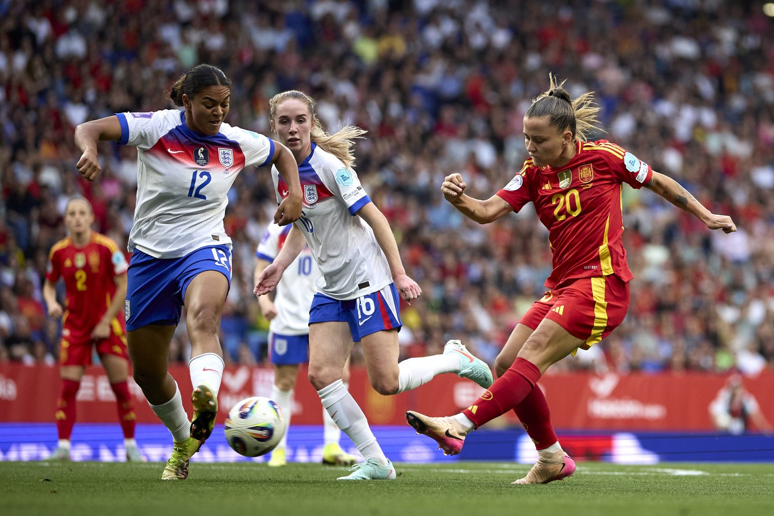 2025-06-03 Partido España v Inglaterra - RCDE Stadium - Barcelona
SOLO USO EDITORIAL, SOLO DISPONIBLE PARA ILUSTRAR LA NOTICIA QUE ACOMPAÑA (CRÉDITO OBLIGATORIO)
FOTO RFEF