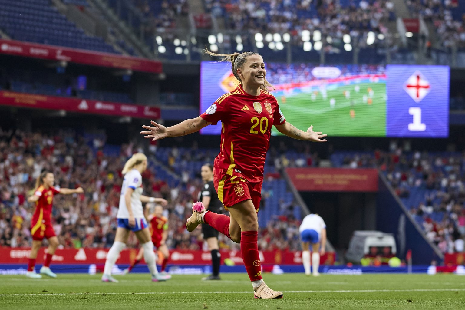 2025-06-03 Partido España v Inglaterra - RCDE Stadium - Barcelona
SOLO USO EDITORIAL, SOLO DISPONIBLE PARA ILUSTRAR LA NOTICIA QUE ACOMPAÑA (CRÉDITO OBLIGATORIO)
FOTO RFEF